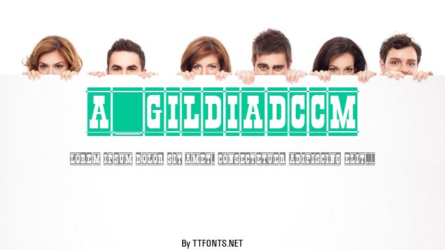 a_GildiaDcCm example